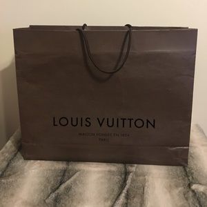 Authentic Louis Vuitton Paper Bag